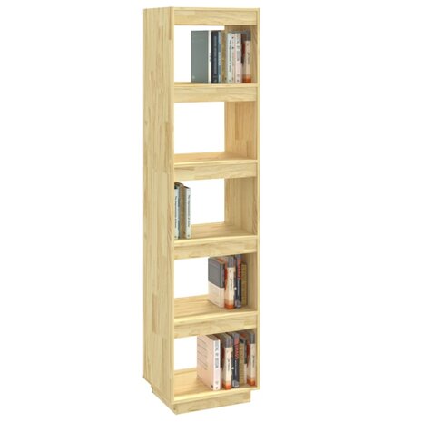 Boekenkast / kamerscherm 40x35x167 cm massief grenenhout 8720286815854 4