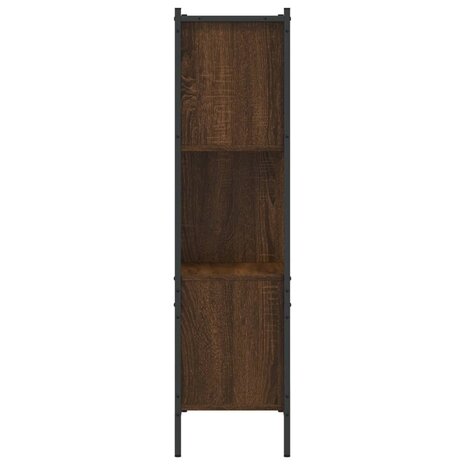 Boekenkast 72x28x109 cm bewerkt hout bruineikenkleurig 8721012339385 6