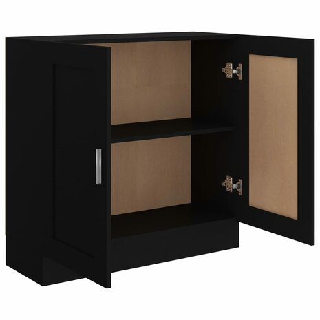 Boekenkast 82,5x30,5x80 cm bewerkt hout wit 8720286133880 5