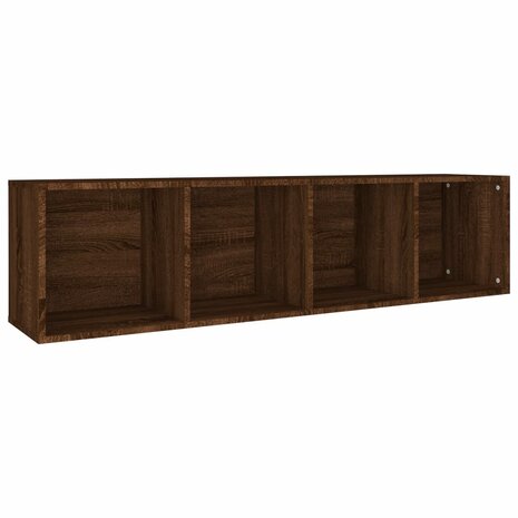 Boekenkast / tv-meubel 36x30x143 cm bruin eikenkleur 8720286975107 8