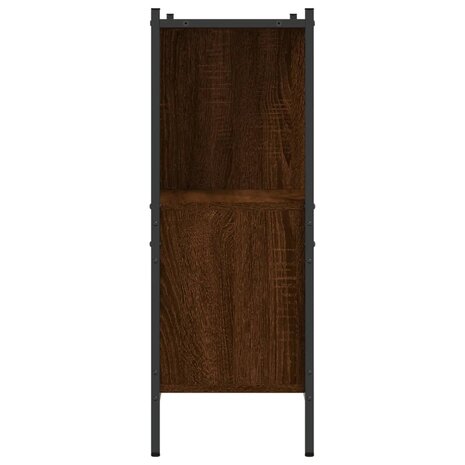 Boekenkast 102x28x77,5 cm bewerkt hout bruineikenkleurig 8721012339538 6