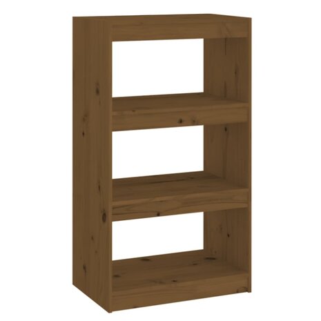 Boekenkast/kamerscherm 60x30x103,5 cm grenenhout honingbruin 8720286608661 2