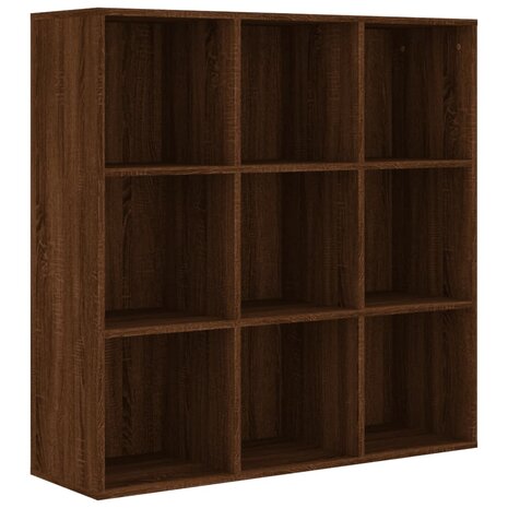 Boekenkast 98x29x97,5 cm bruin eikenkleur 8720286954355 2