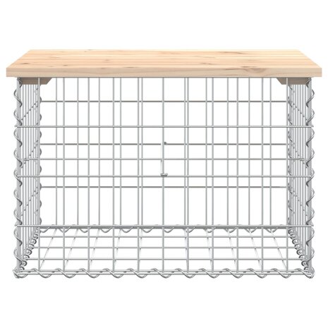 Tuinbank schanskorfontwerp 63x44x42 cm massief grenenhout 8720845446185 3