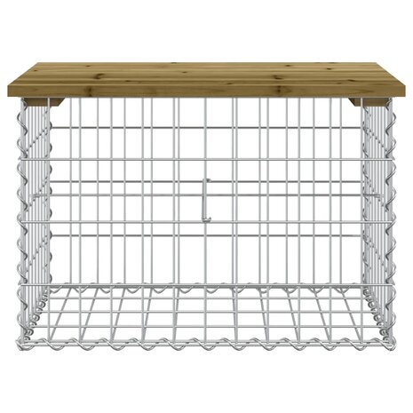 Tuinbank schanskorfontwerp 63x44x42 cm geïmpregneerd grenenhout 8720845446208 3