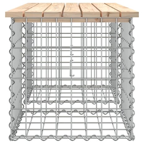 Tuinbank Schanskorfontwerp 103x44x42 cm massief grenenhout 8720845446031 4