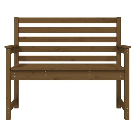 Tuinbank 109x48x91,5 cm massief grenenhout honingbruin 8720845691813 4