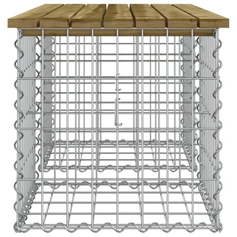 Tuinbank schanskorfontwerp 103x44x42 cm geïmpregneerd hout 8720845446055 4