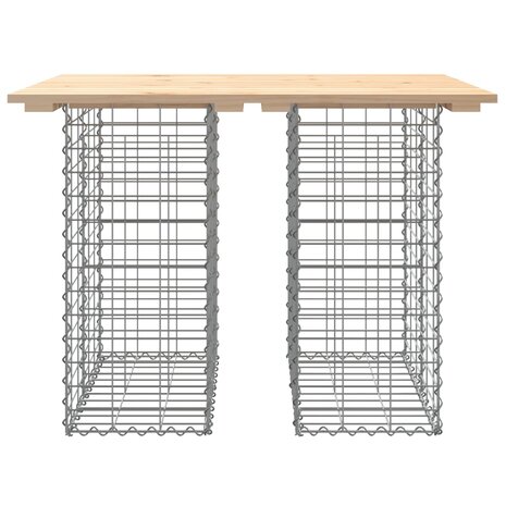 Tuinbank schanskorfontwerp 100x70x72 cm massief grenenhout 8720845446277 5