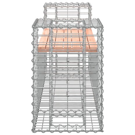 Tuinbank schanskorfontwerp 183x41x60,5 cm massief douglashout 8720845446529 4