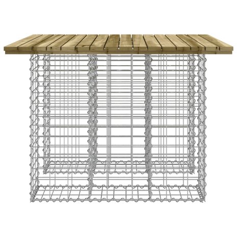 Tuinbank schanskorfontwerp 100x102x72 cm geïmpregneerd hout 8720845446383 4