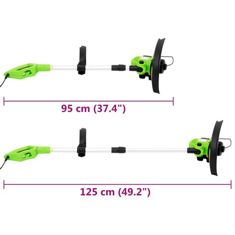 Grastrimmer elektrisch telescopisch 29 cm 550 W 8720286315057 9