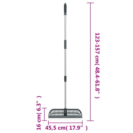 Bladhark 2-in-1 157 cm PP donkergroen 8720845951450 6