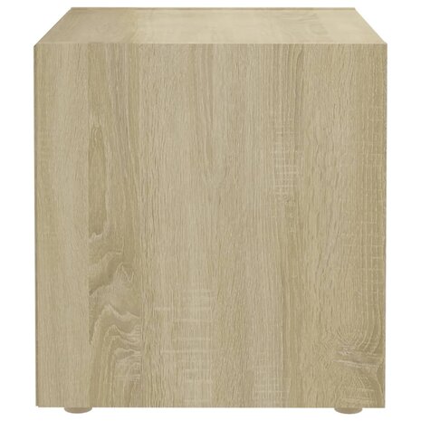 Tv-meubel 37x35x37 cm bewerkt hout sonoma eikenkleurig 8720286354155 4