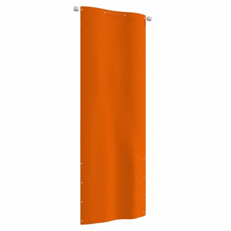 Balkonscherm 80x240 cm oxford stof oranje 8720286161449 1