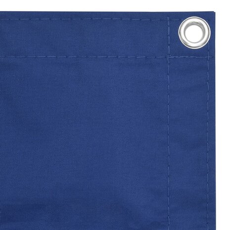 Balkonscherm 90x500 cm oxford stof blauw 8720286118153 3