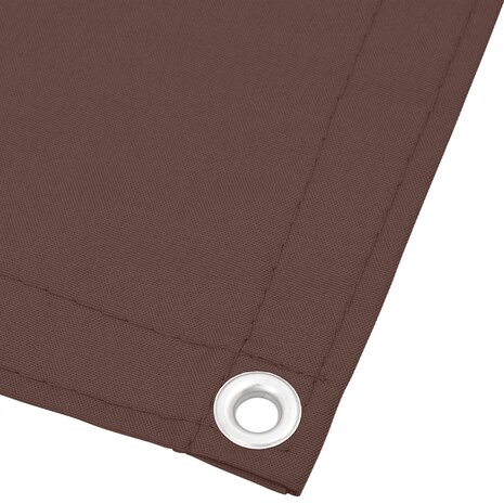 Balkonscherm 75x800 cm 100% oxford polyester bruin 8721012435759 4