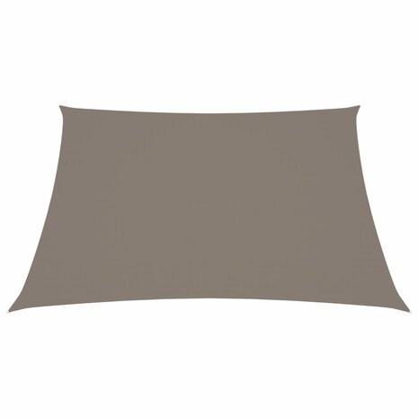 Zonnescherm vierkant 2x2 m oxford stof taupe 8720286121566 2