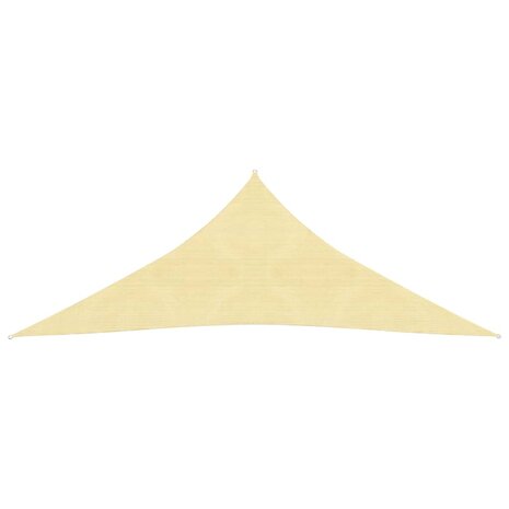 Zonnezeil 160 g/m² 3x3x3 m HDPE beige 8720286097052 2