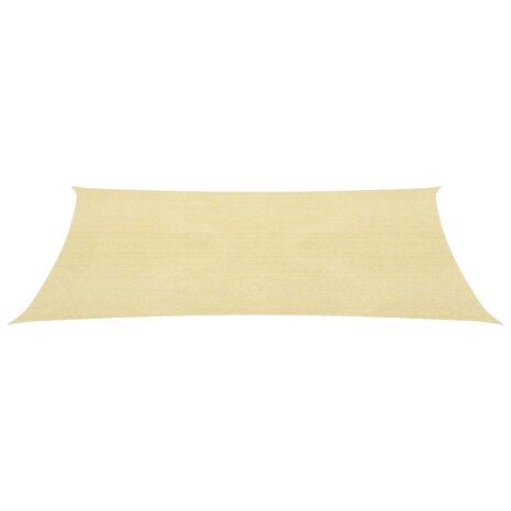 Zonnezeil 160 g/m² 2x5 m HDPE beige 8720286096840 2