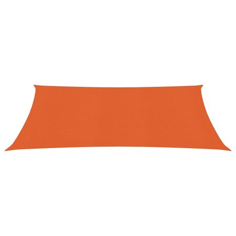 Zonnezeil 160 g/m² 2,5x3,5 m HDPE oranje 8720286102367 2