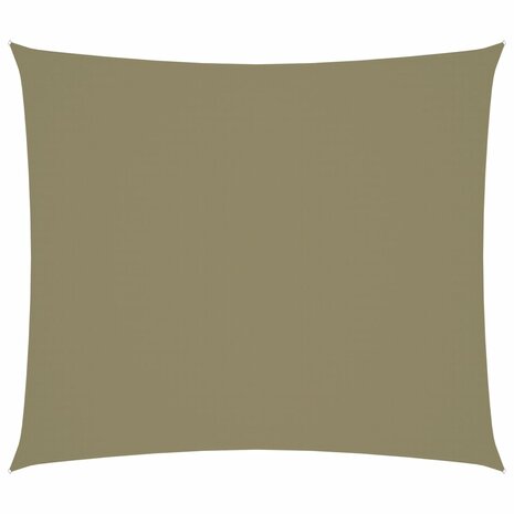 Zonnescherm rechthoekig 2x2,5 m oxford stof beige 8720286119457 1