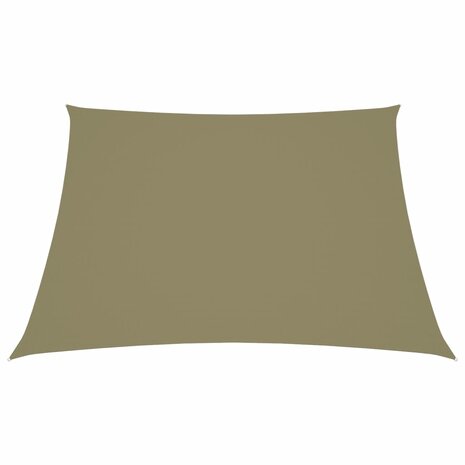 Zonnescherm vierkant 2,5x2,5 m oxford stof beige 8720286119372 2