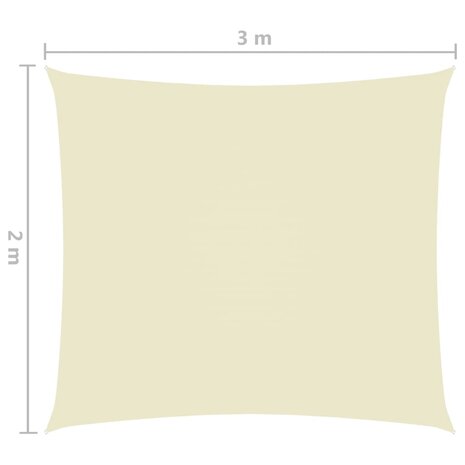 Zonnescherm rechthoekig 2x3 m oxford stof groen 8720286120019 6