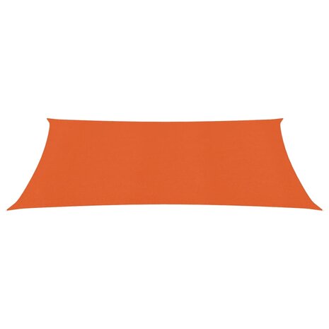 Zonnezeil 160 g/m² 2,5x4 m HDPE oranje 8720286102374 2