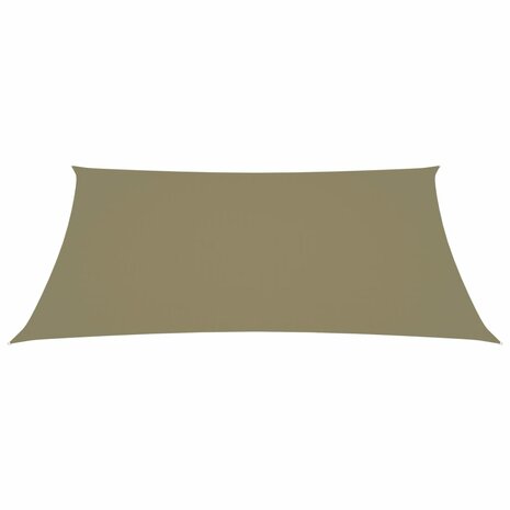 Zonnescherm rechthoekig 2x3,5 m oxford stof beige 8720286119471 2