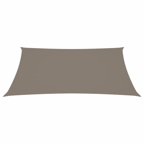 Zonnescherm rechthoekig 2x3,5 m oxford stof taupe 8720286121672 2