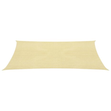 Zonnezeil 160 g/m² 3x6 m HDPE beige 8720286096932 2