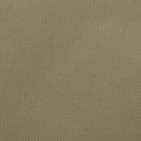 Zonnescherm driehoekig 3x4x5 m oxford stof beige 8720286119747 3