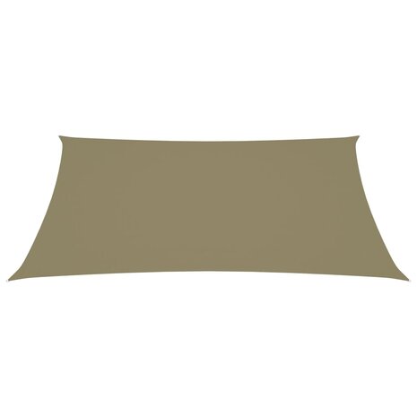 Zonnescherm rechthoekig 2,5x3,5 m oxford stof beige 8720286119525 2