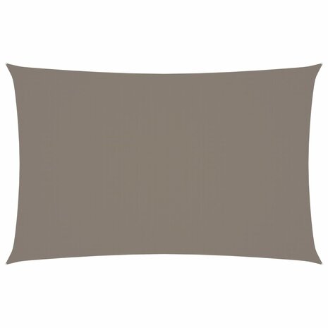 Zonnescherm rechthoekig 2x5 m oxford stof taupe 8720286121702 1