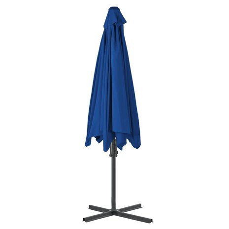 Parasol met stalen paal 300x230 cm blauw 8720286114971 4