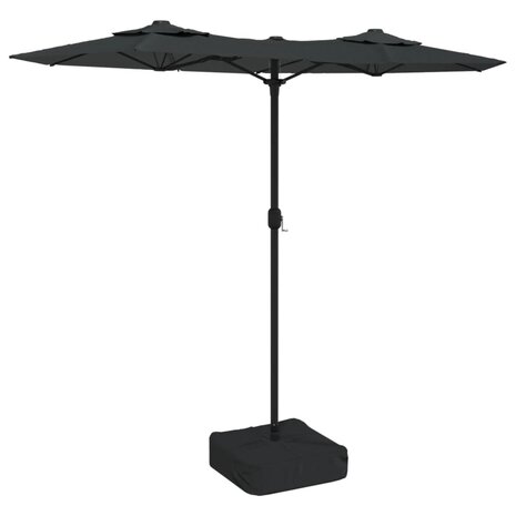 Parasol dubbel 316x240 cm antracietkleurig 8720845748470 2