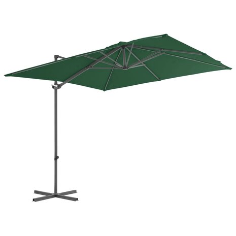 Parasol met draagbare voet groen 8719883591858 2