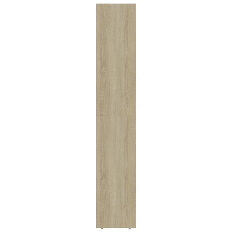 Boekenkast 36x30x171 cm bewerkt hout sonoma eikenkleurig 8720286016640 5