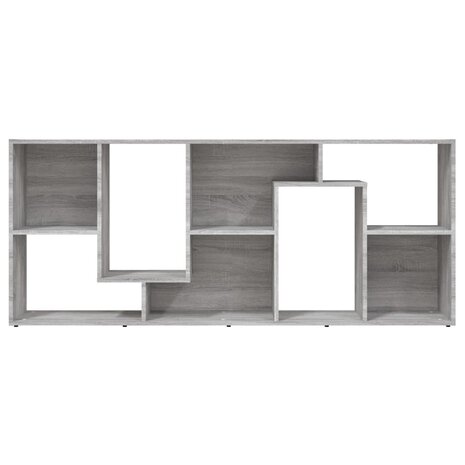 Boekenkast 67x24x161 cm bewerkt hout grijs sonoma eikenkleurig 8720286954461 6