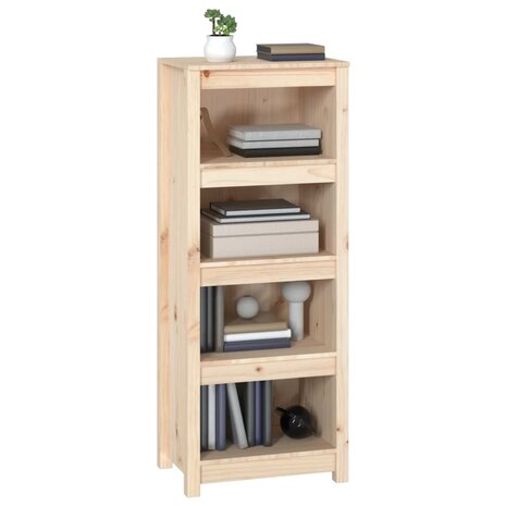 Boekenkast 50x35x125,5 cm massief grenenhout 8720845556600 4