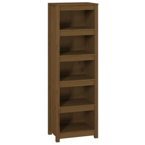 Boekenkast 50x35x154 cm massief grenenhout honingbruin 8720845556686 2