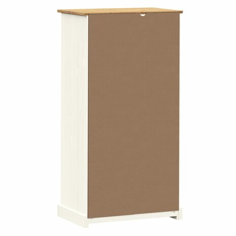 Boekenkast VIGO 60x35x114,5 cm massief grenenhout wit 8720845845995 7