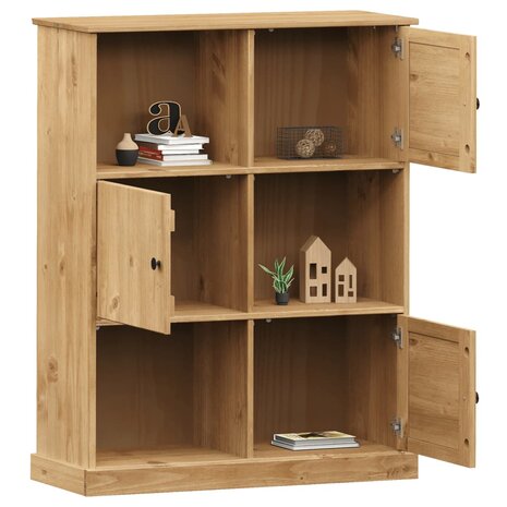 Boekenkast VIGO 90x35x114,5 cm massief grenenhout 8720845845957 3