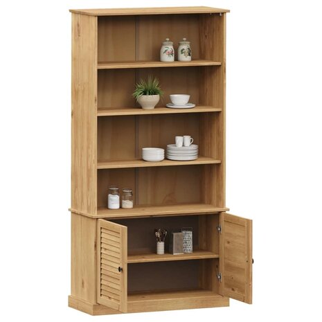 Boekenkast VIGO 85x35x170 cm massief grenenhout 8720845846107 3