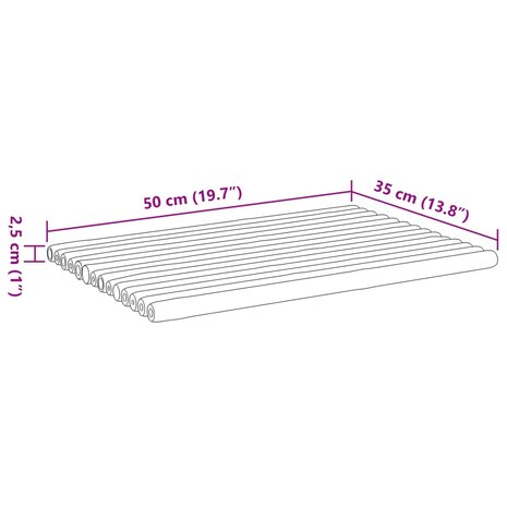 Badmatten 2 st 50x35 cm bamboe 8721102381560 11