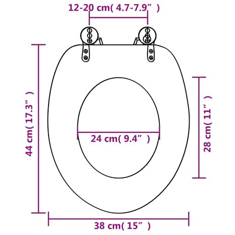 Toiletbril dolfijn MDF 8718475863847 11