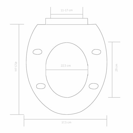 Toiletbril soft-close met quick-release ontwerp zwart 8719883596174 9