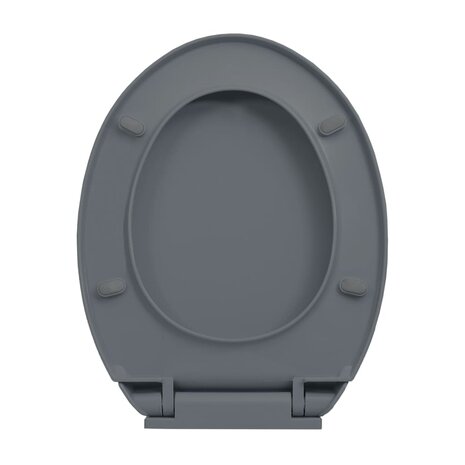 Toiletbril soft-close en quick-release ovaal grijs 8719883818719 7