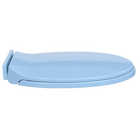 Toiletbril soft-close ovaal blauw 8719883818764 5